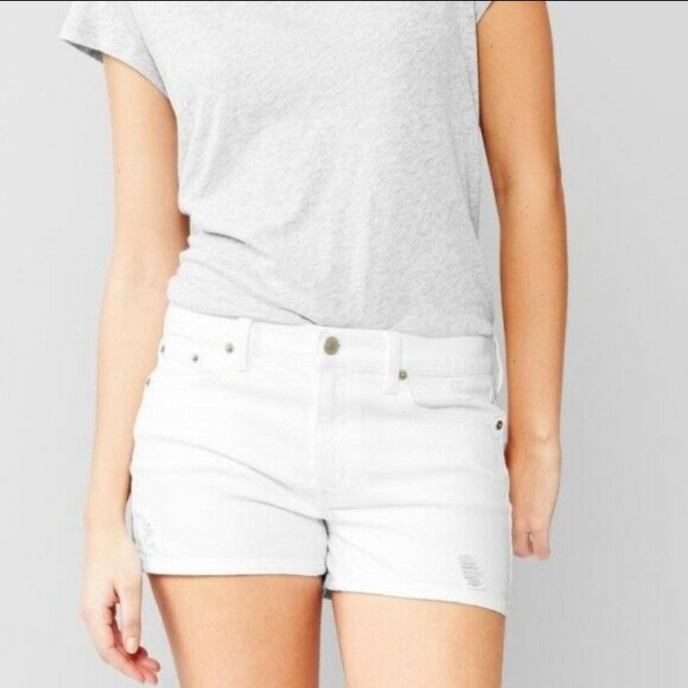 Gap Cotton Stretch Slim Shorts